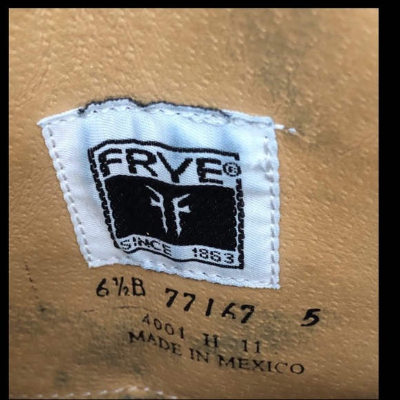 Frye Mellisa Button Tall Riding Boots Chestnut Brown size 6.5 - Picture 8 of 8